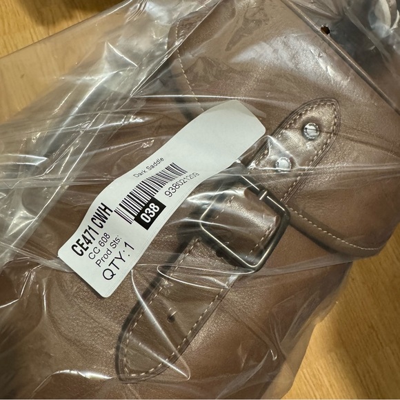 🥰 Coach Hitch Backpack Dark Saddle - Picture 8 of 14